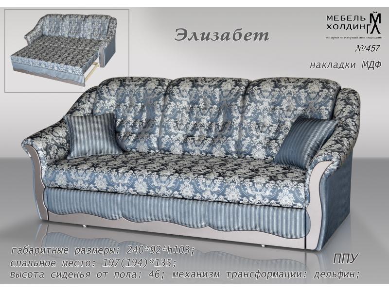 диван прямой «элизабет» в Костроме
