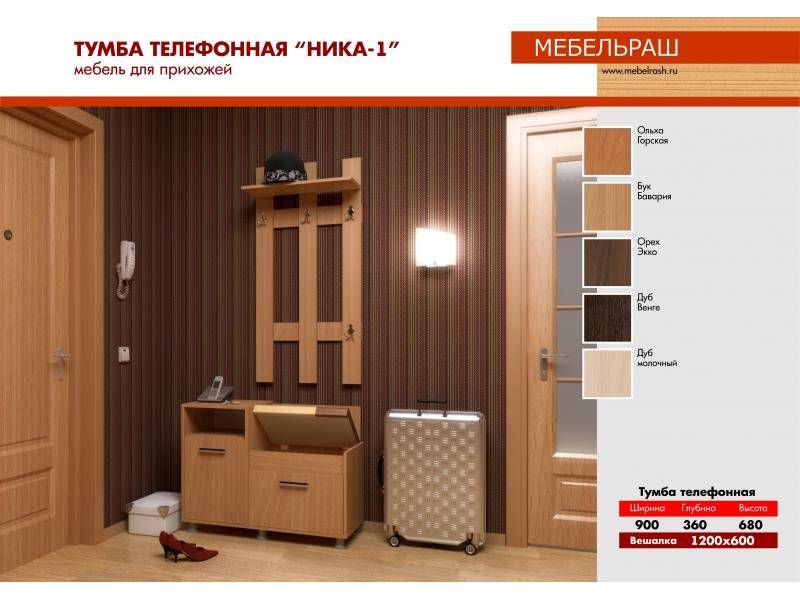 прихожая прямая ника 1 в Костроме