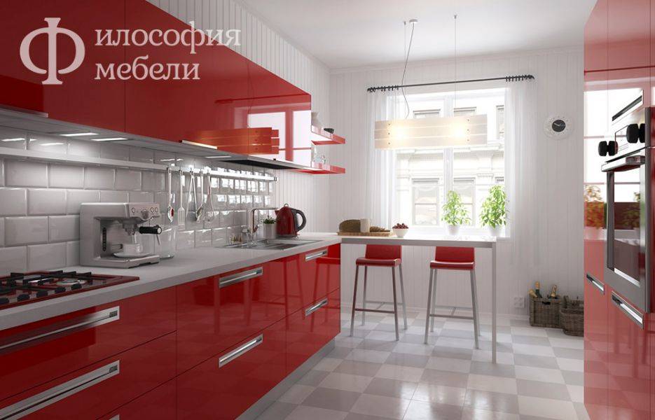 прямая кухня №27 в Костроме