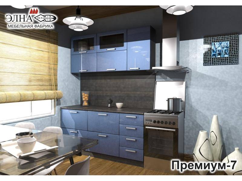 кухня прямая премиум 7 в Костроме