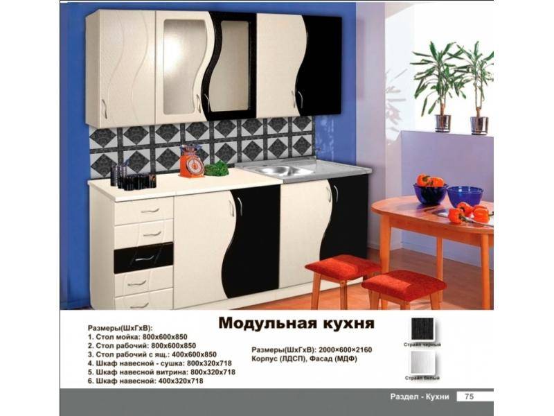 кухня прямая в Костроме