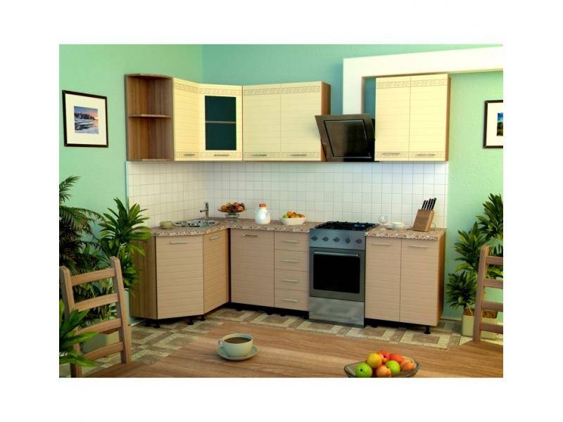 угловая модульная кухня гармония в Костроме