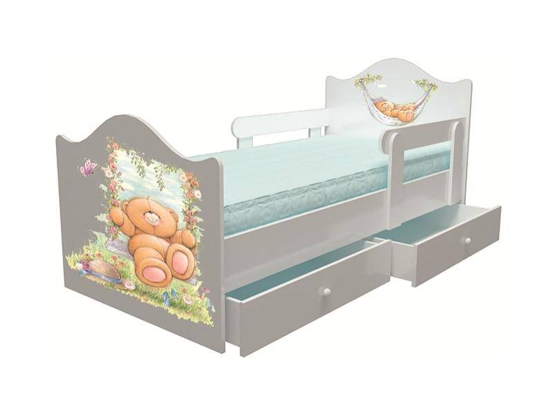 детская кровать сказка мишки беж в Костроме