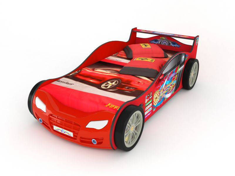 кровать машина rх800е red (190*90) gsr-8015r в Костроме
