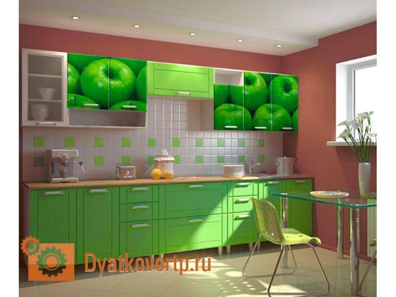 кухня зеленое яблоко в Костроме
