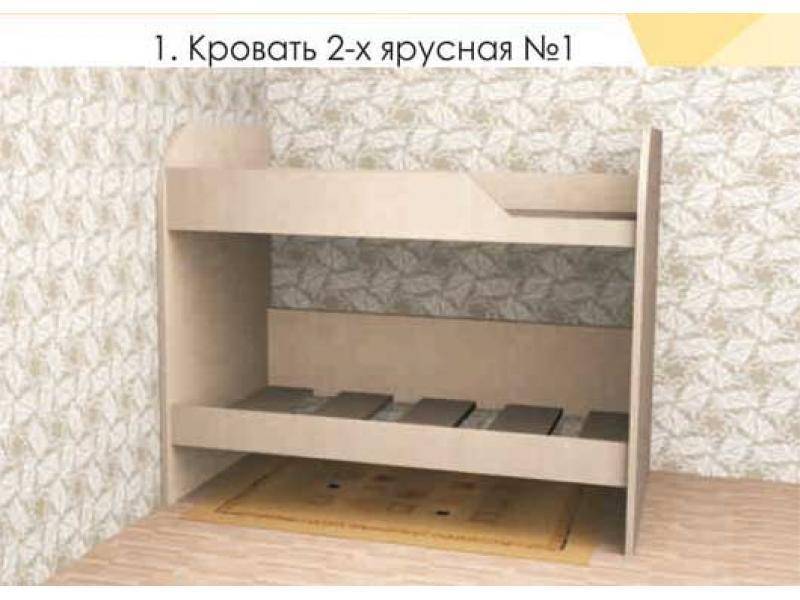 кровать двухъярусная 1 в Костроме