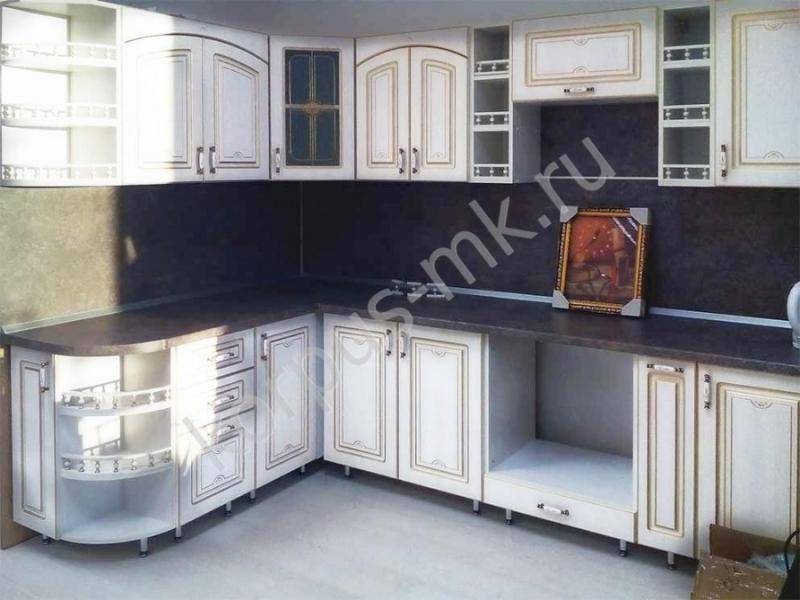 кухня угловая мдф ламинированный в Костроме