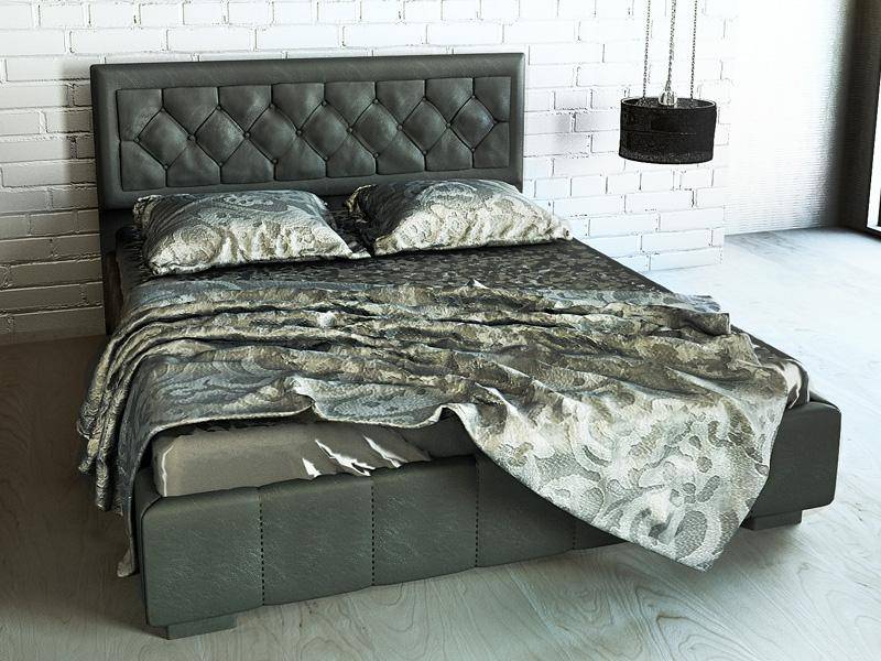 кровать олимпия (grey) с поъемным механизмом в Костроме