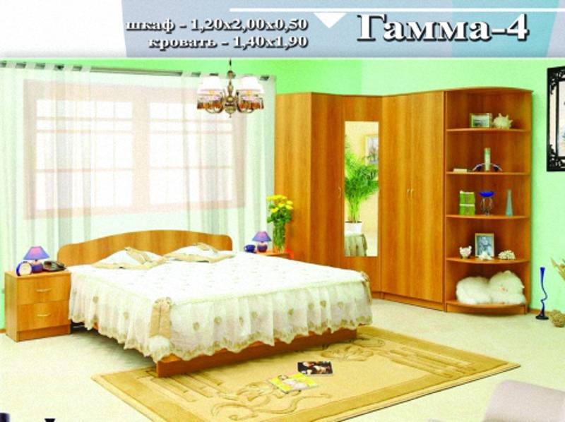спальный гарнитур «гамма 4» в Костроме