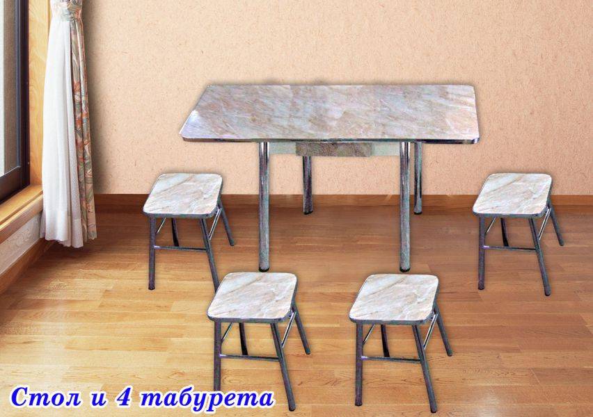 стол с табуретами в Костроме