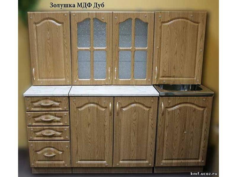 кухня золушка мдф дуб в Костроме