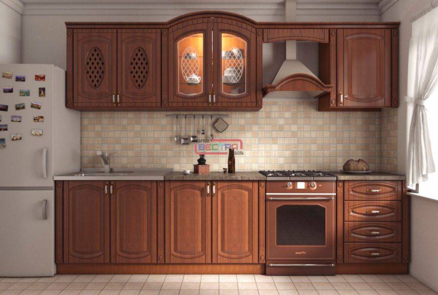 кухонный гарнитур изабель орех в Костроме