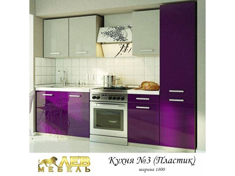 кухня пластик 3 в Костроме