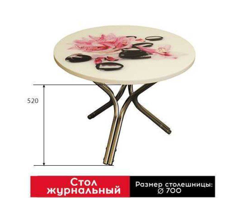 стол круглый журнальный в Костроме