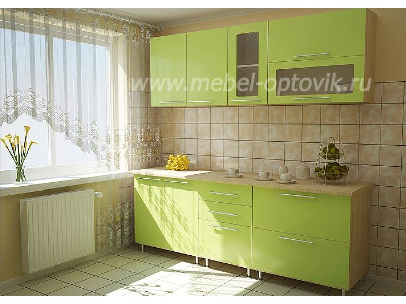 кухонный гарнитур прямой киви в Костроме