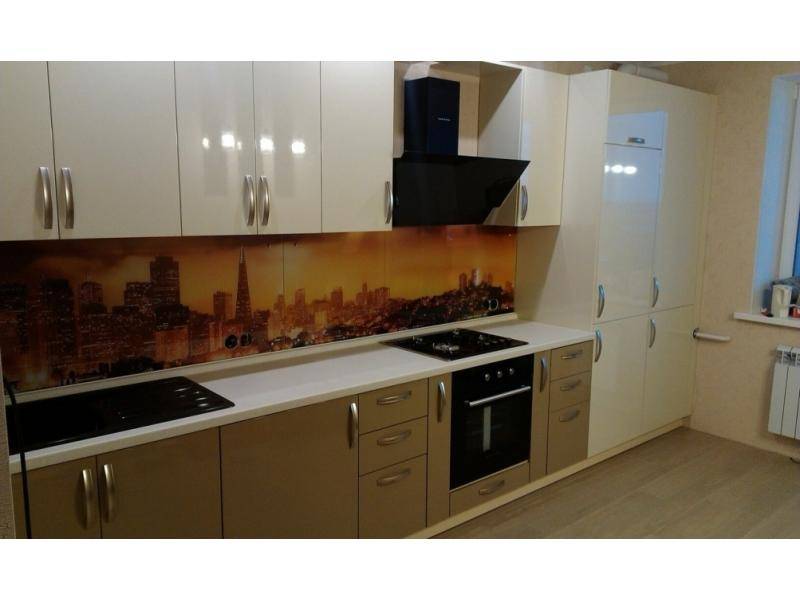 кухня прямая лкм глянец в Костроме