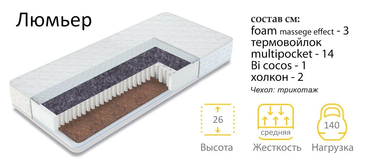 матрас люмьер в Костроме