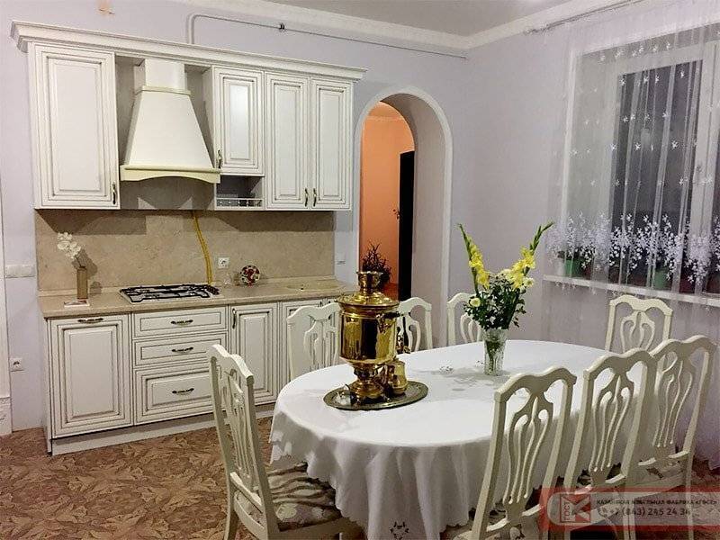 кухня классика белая в Костроме