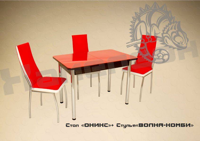 стол оникс + стул волна-комби в Костроме