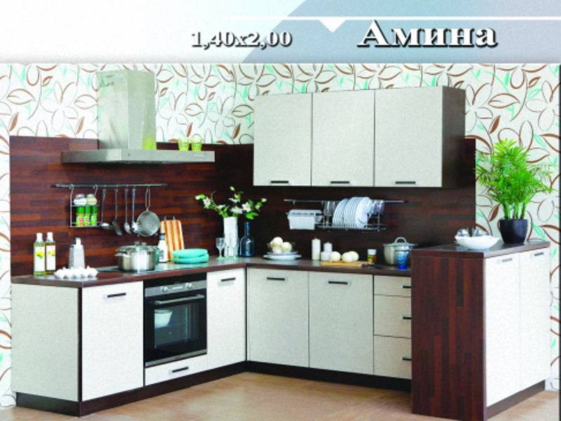 кухня угловая «амина» в Костроме
