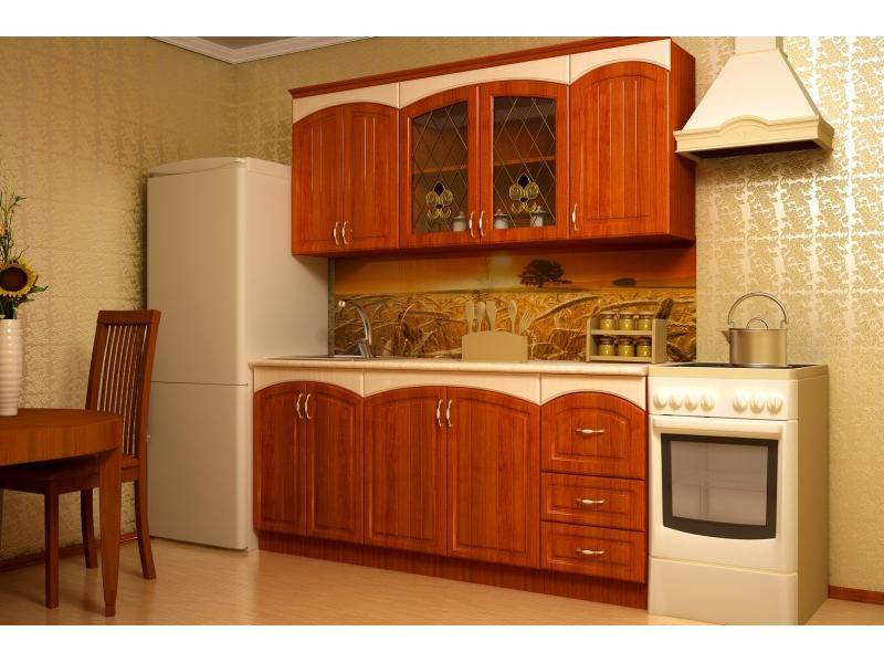 кухня прямая арка в Костроме