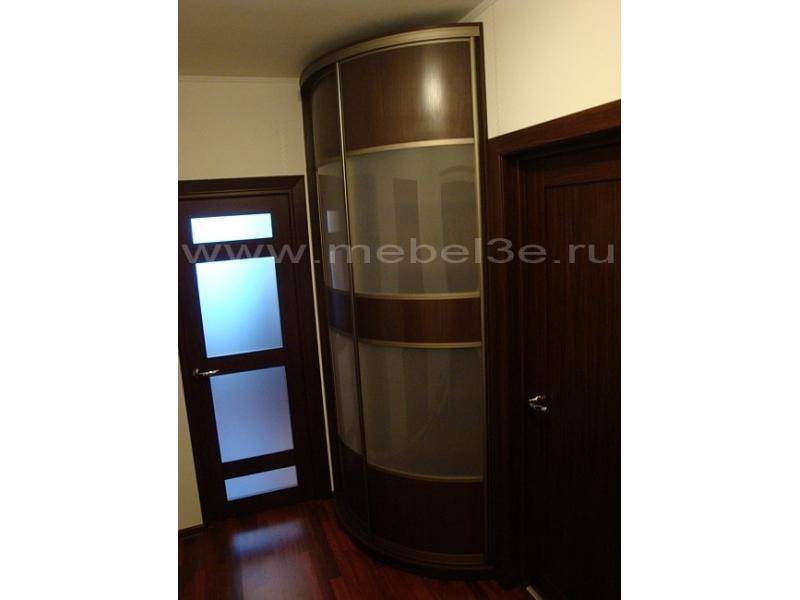 радиусный шкаф-купе 900х900 в Костроме