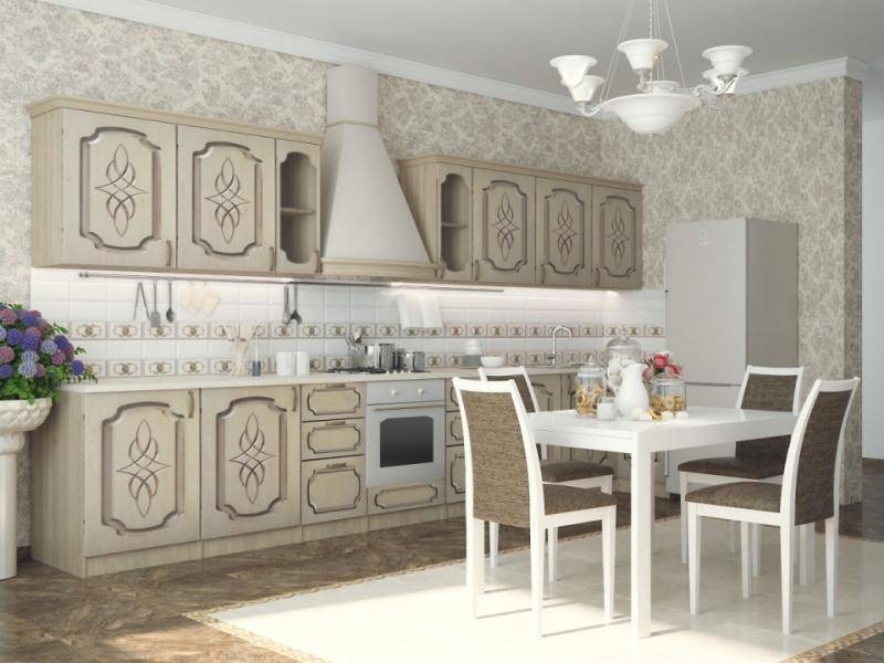 кухонный гарнитур прямой колибри в Костроме