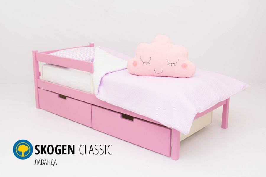 детская кровать skogen classic лаванда в Костроме