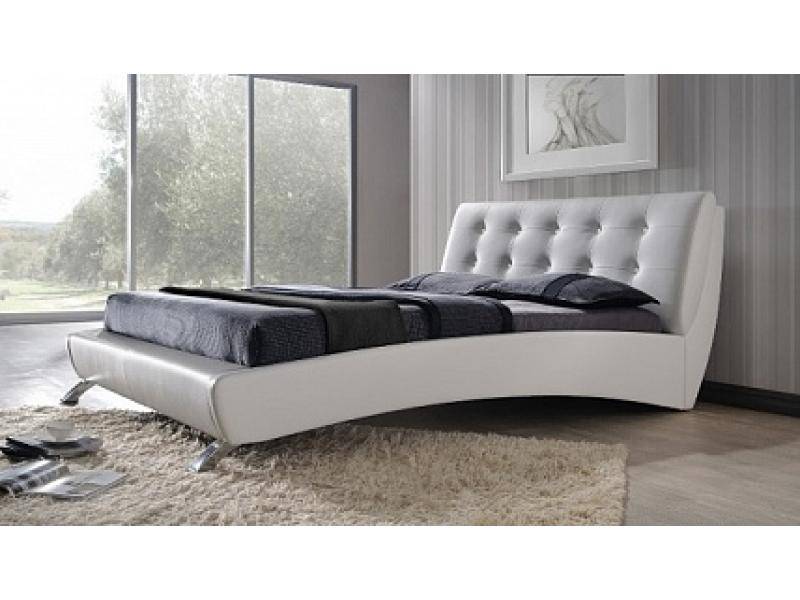 кровать sweet vilmar 160*200 pu white в Костроме