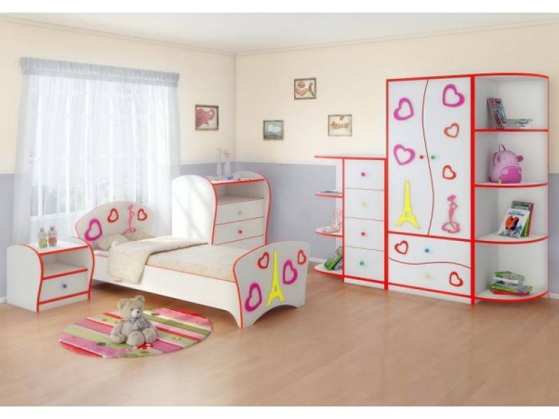 спальный гарнитур соната kids для девочки в Костроме