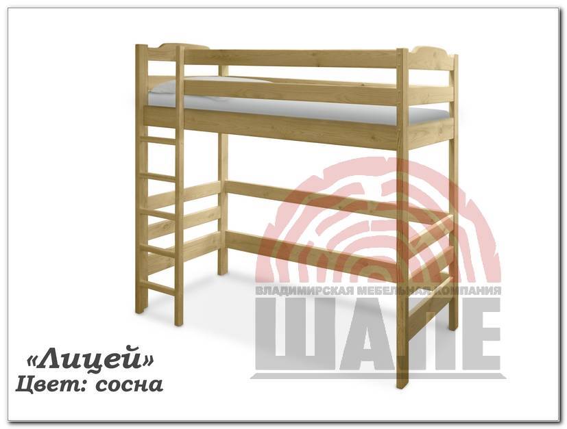 детская кровать из дерева лицей в Костроме