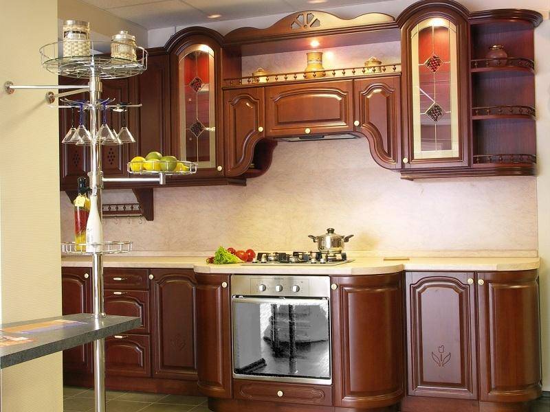 кухонный гарнитур бук цвет вишня в Костроме