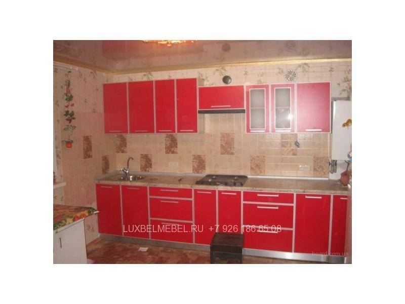 красная кухня из дсп модель 1610 в Костроме