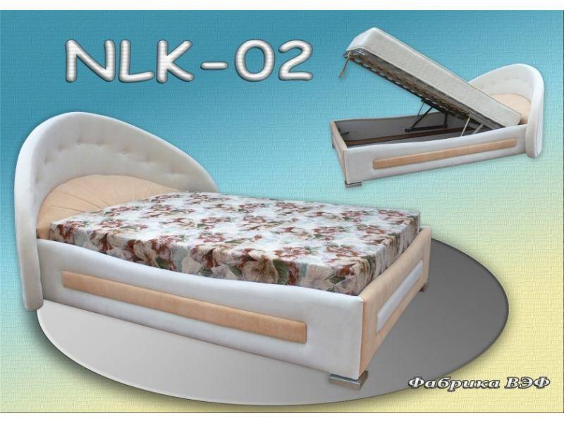 мягкая кровать с подъемным механизмом nlk-02 в Костроме