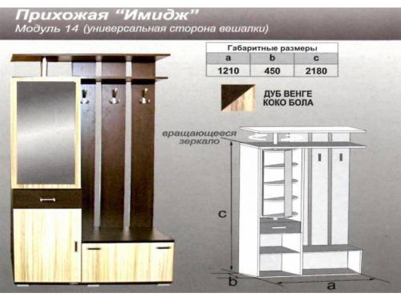 прихожая прямая имидж в Костроме