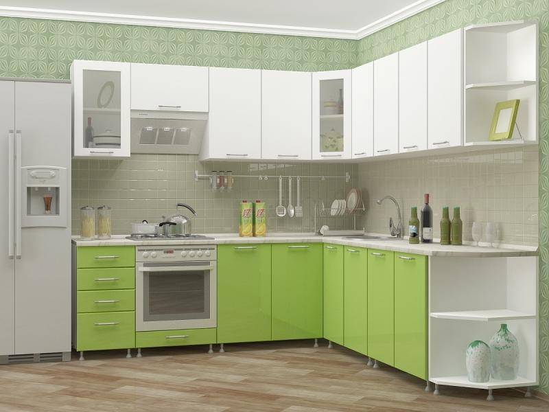 кухня техно угловая в Костроме