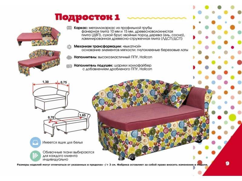 детский диван подросток в Костроме