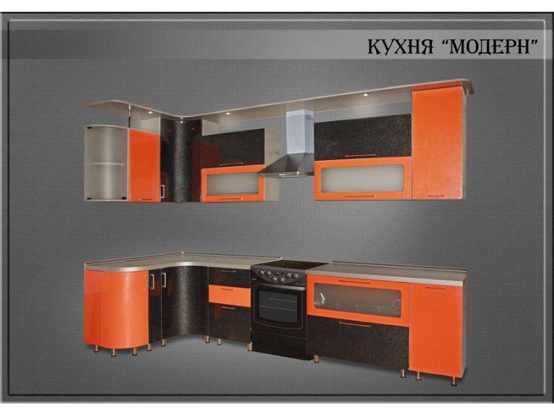 кухня угловая модерн в Костроме