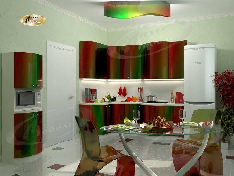 кухня цветная дея спектрум в Костроме