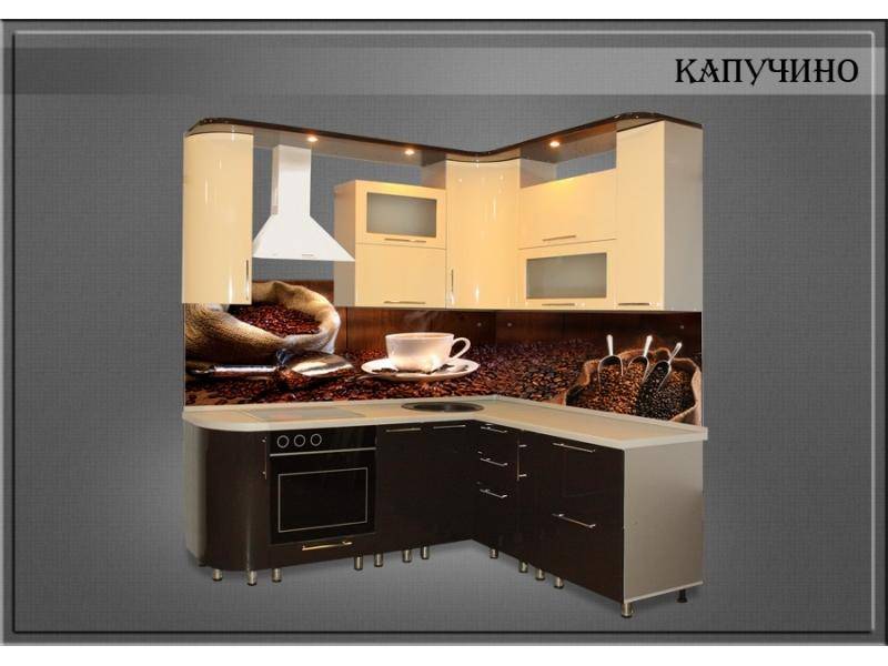 кухня угловая капучино в Костроме