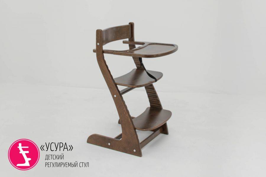 детский растущий регулируемый стул усура орех в Костроме