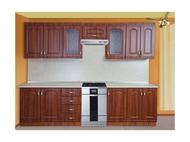 прямая кухня фасад ладья в Костроме