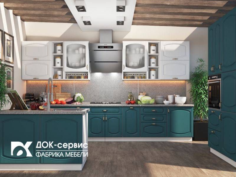 угловая кухня мдф в Костроме