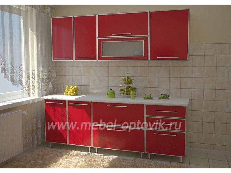 кухонный гарнитур прямой техно в Костроме