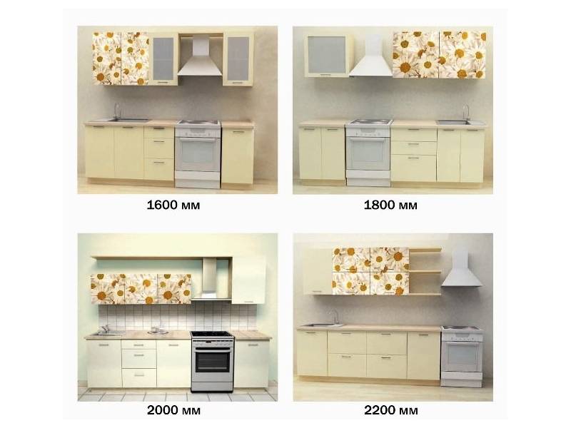 кухонный гарнитур ромашки в Костроме