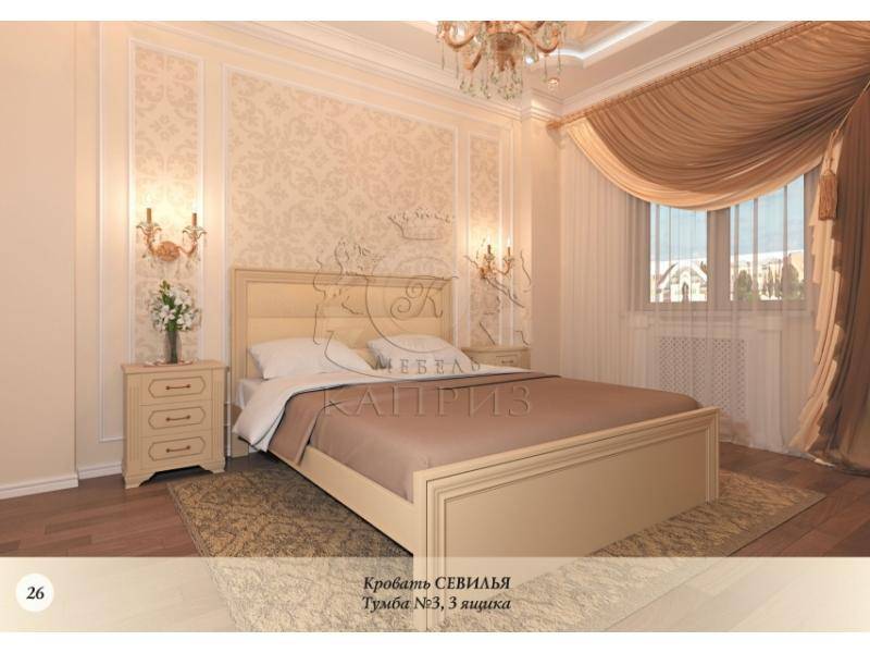 кровать со вставкой из кожзама севилья в Костроме