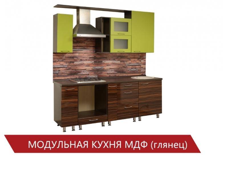 модульная кухня мдф глянец в Костроме