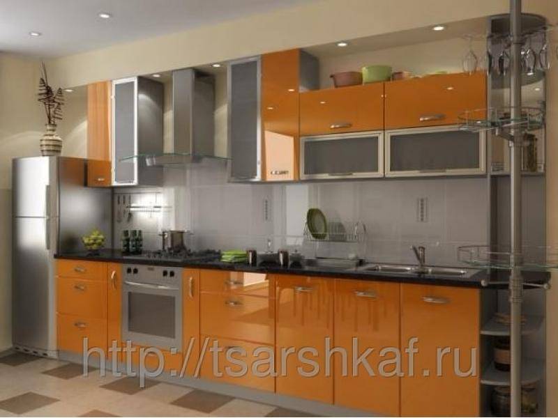 кухня из пластика п27 в Костроме