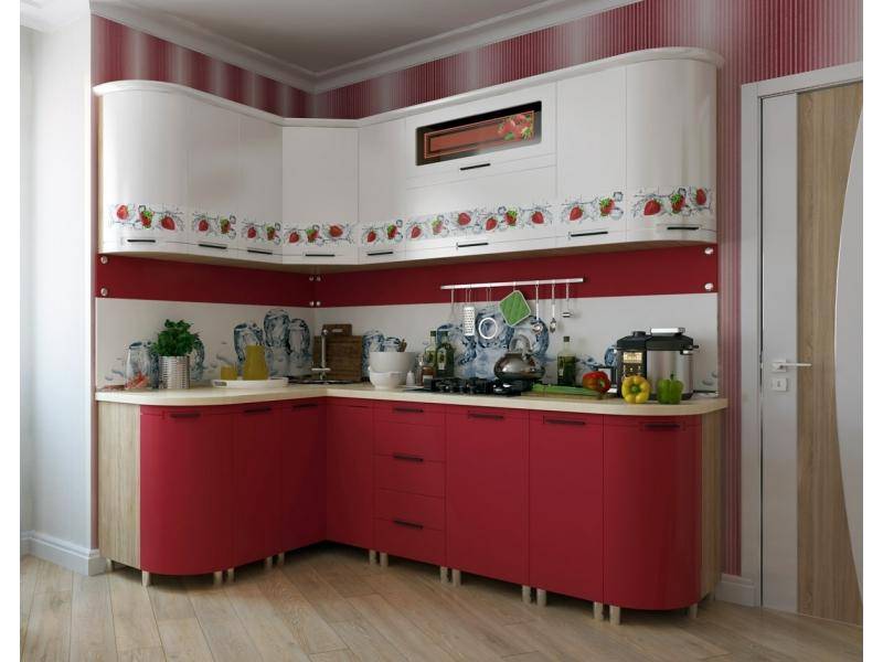 кухня новый стиль - клубника в Костроме