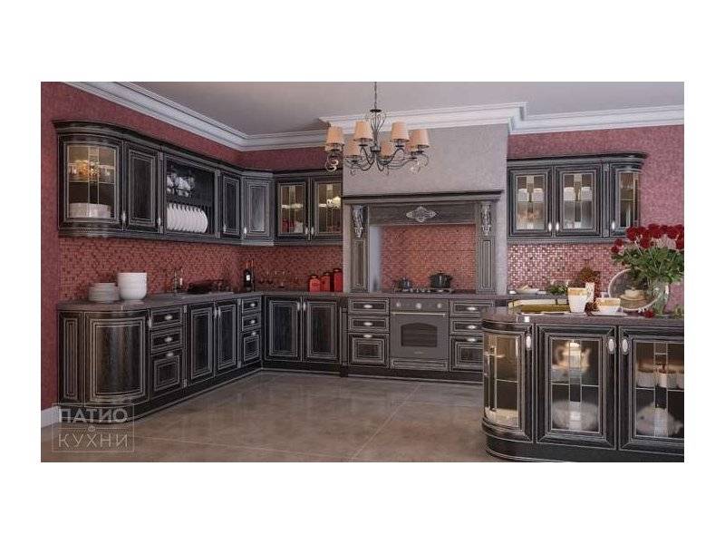 кухонный гарнитур gagliano (патина серебро) арт. 11 в Костроме